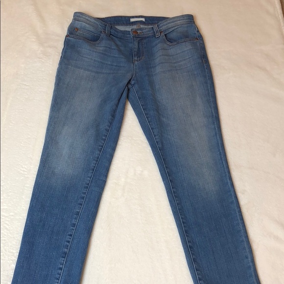 Eileen Fisher straight leg ankle jeans - Picture 7 of 8
